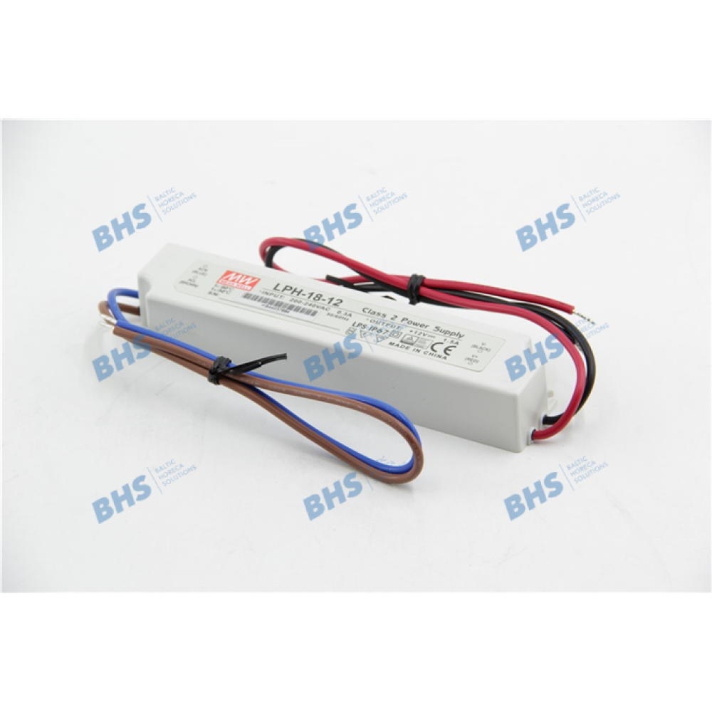 LED POWER SUPPLY 12V 18W