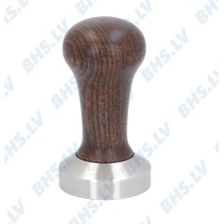 WOOD AND S/STEEL COFFEE TAMPER ø 49 mm