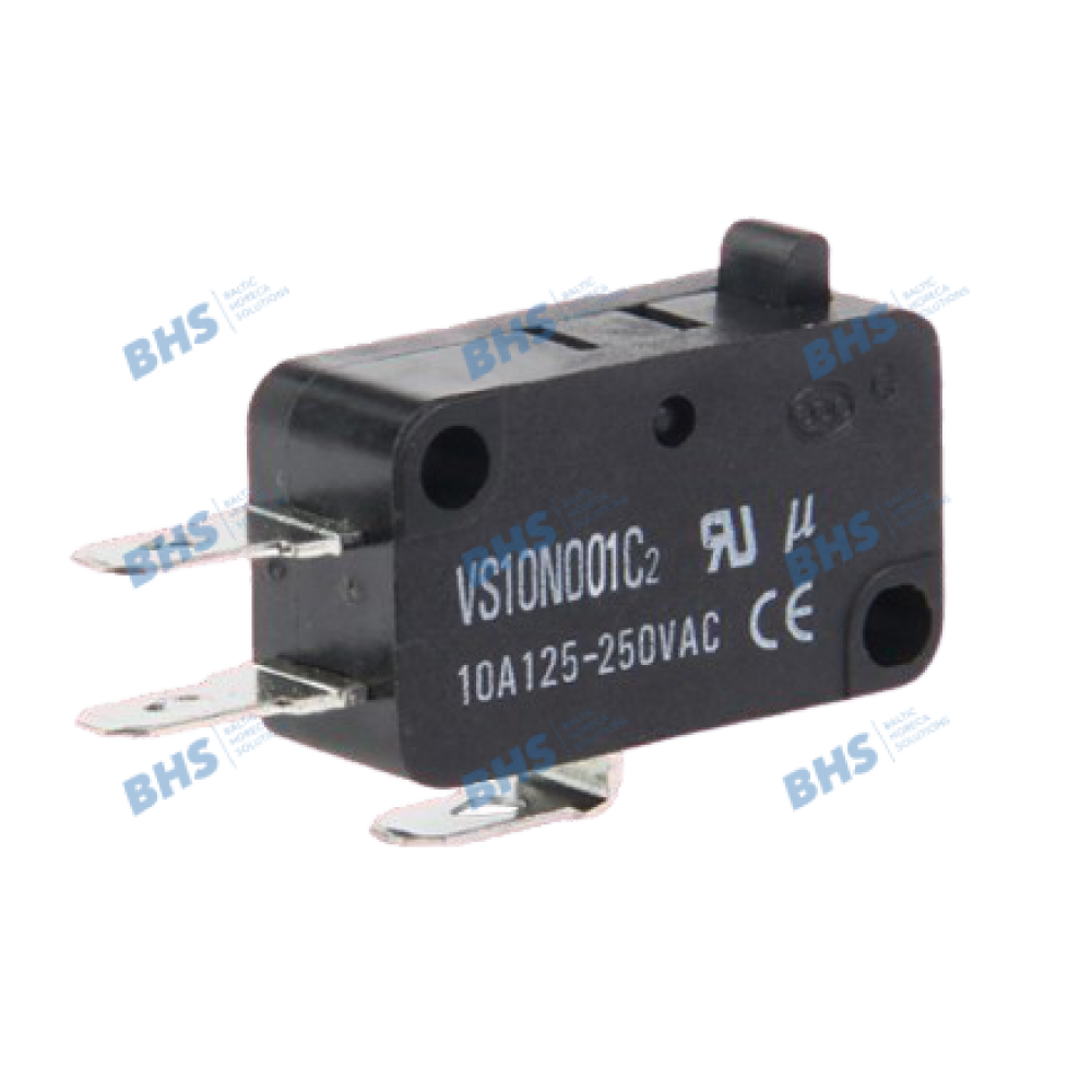 Snap switch; ON-(ON) nonfixed; 3pins; 10A/250VAC, SPDT 27.8x10.3x15.9mm, 10mm connector; without lever HIGHLY