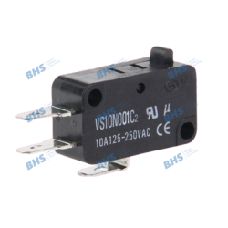 Snap switch; ON-(ON) nonfixed; 3pins; 10A/250VAC, SPDT 27.8x10.3x15.9mm, 10mm connector; without lever HIGHLY