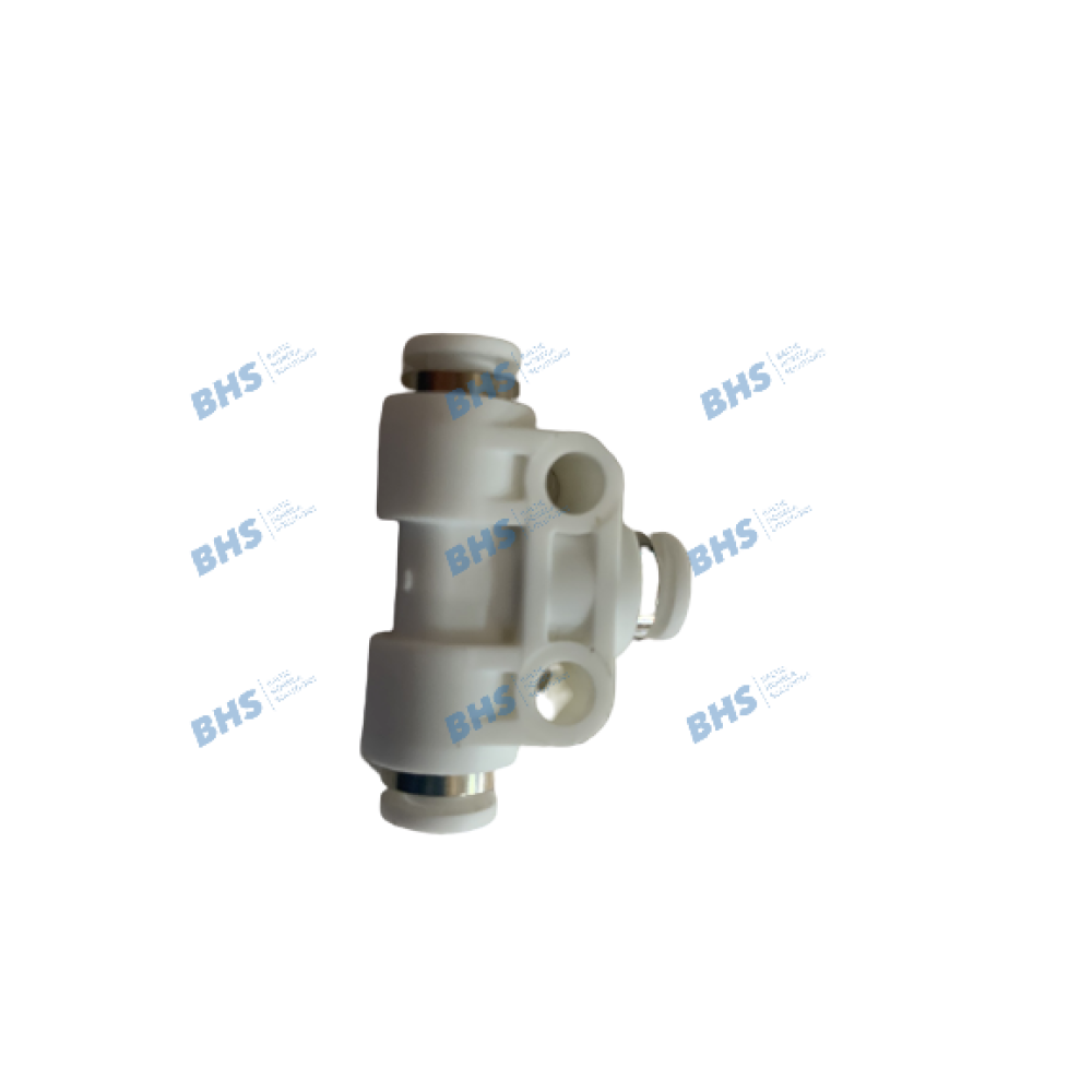 T plug-in connection 4-4-4 PVDF