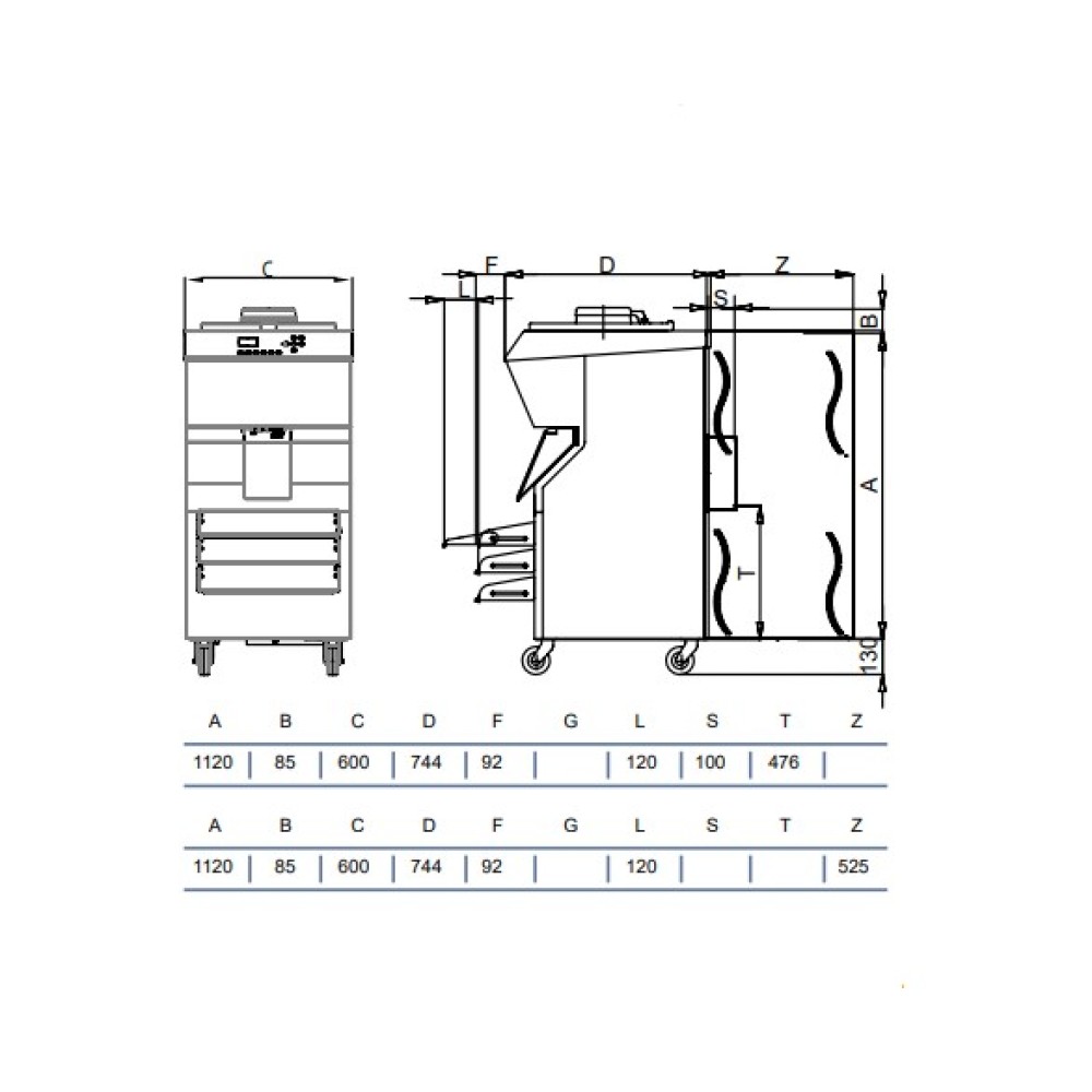 Multifunctional pasteurizer R4021