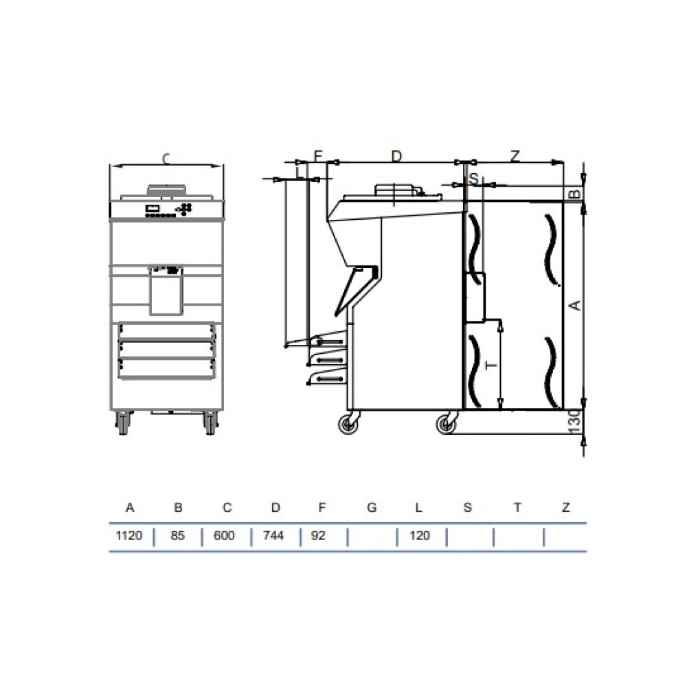 Multifunctional pasteurizer R600