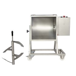 Meat mixer 75 kg with one paddle