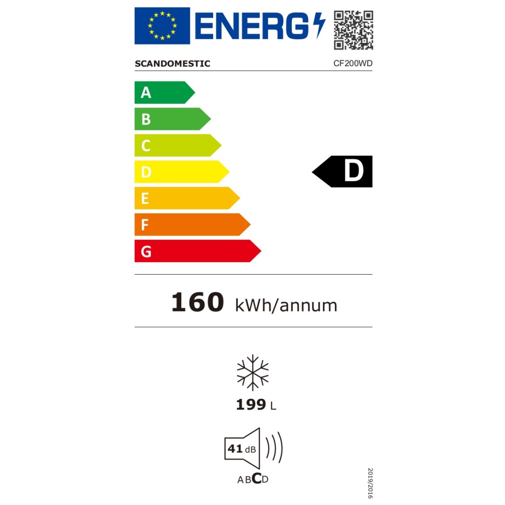 Congélateur coffre CF 200 W