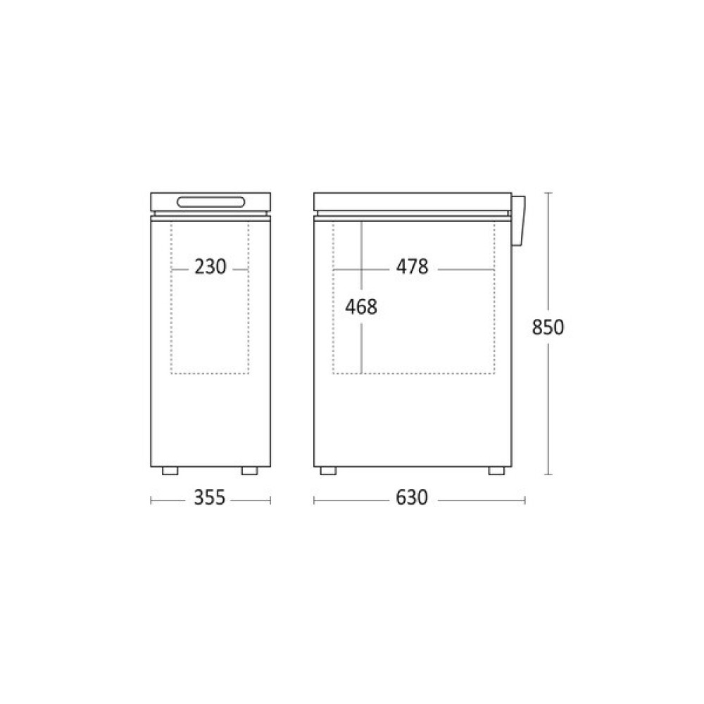 Chest freezer CF 51 WE