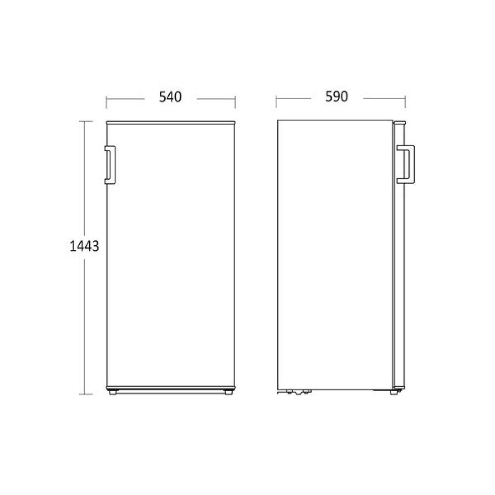 Congélateur SFS 209 W