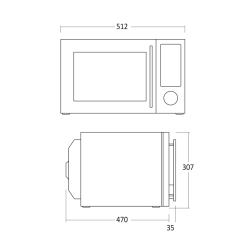 Microwave oven MIG 2501