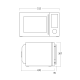 Microwave oven MIG 2501