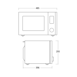 Microwave oven MIG 27 SS