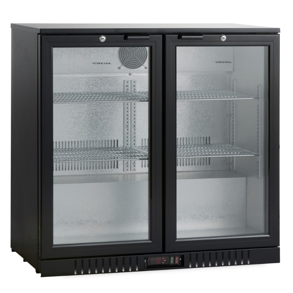 Refrigerator with hinged doors SC211HDE