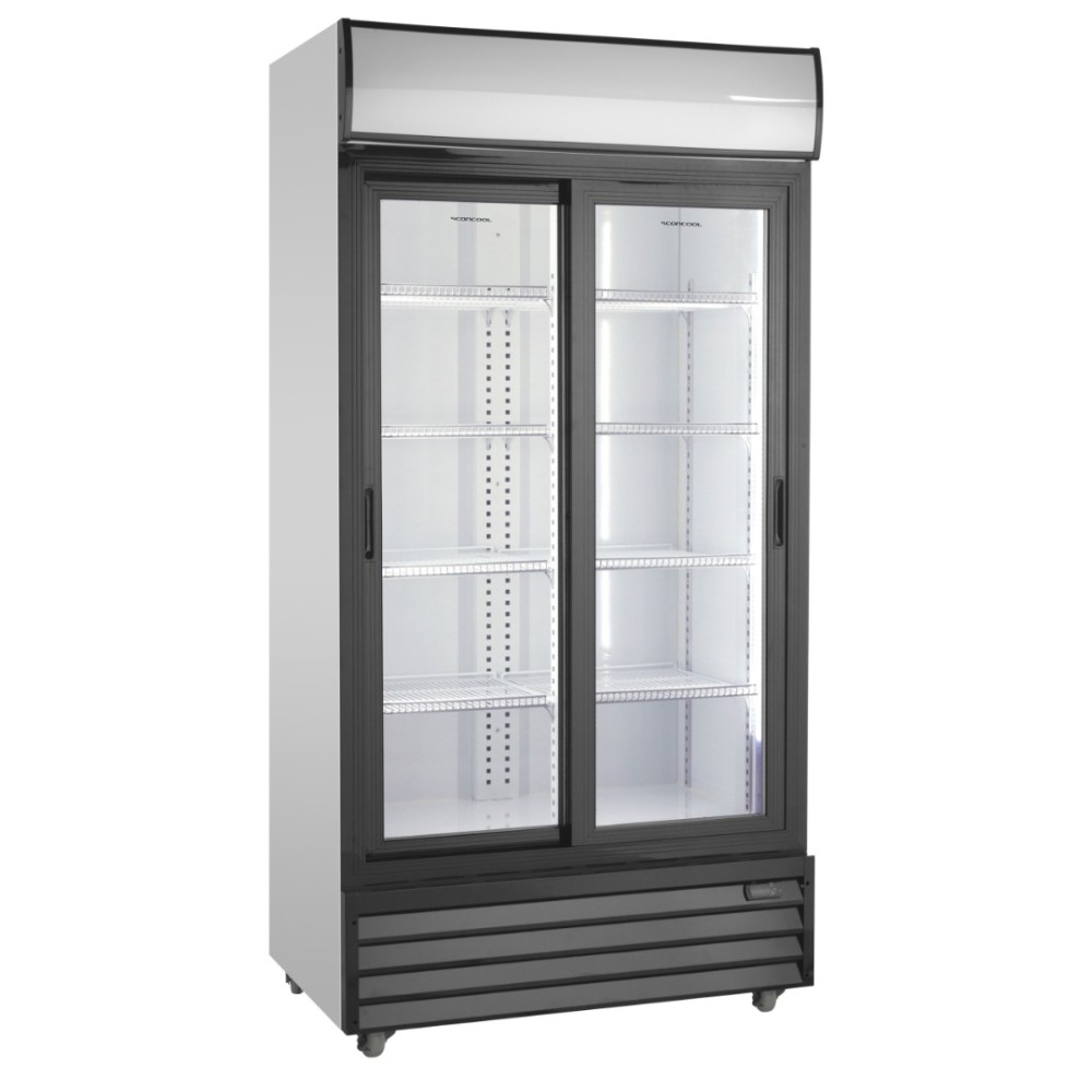 Showcase with sliding doors SD802SLE