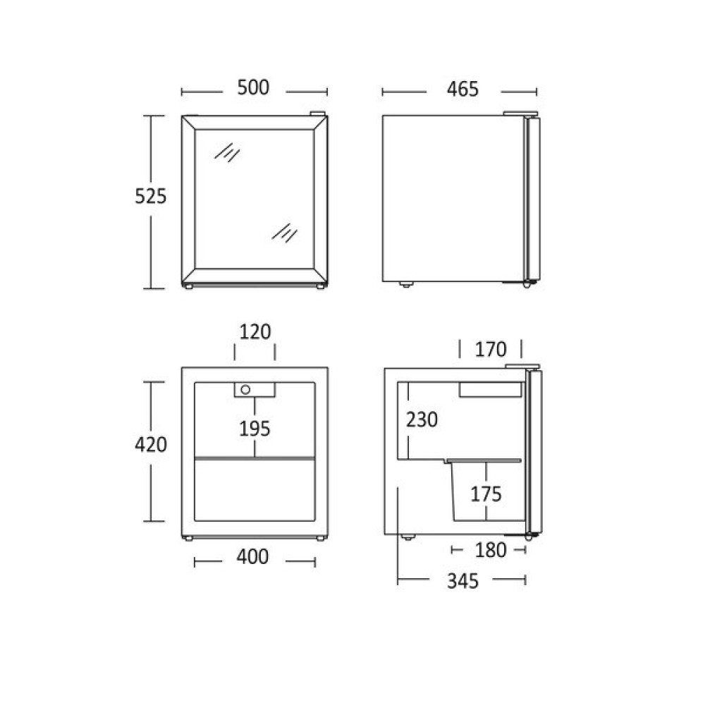 Refrigerator DKS 63 BE