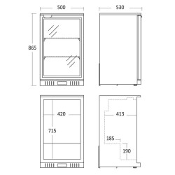 Refrigerator SC 131 HE