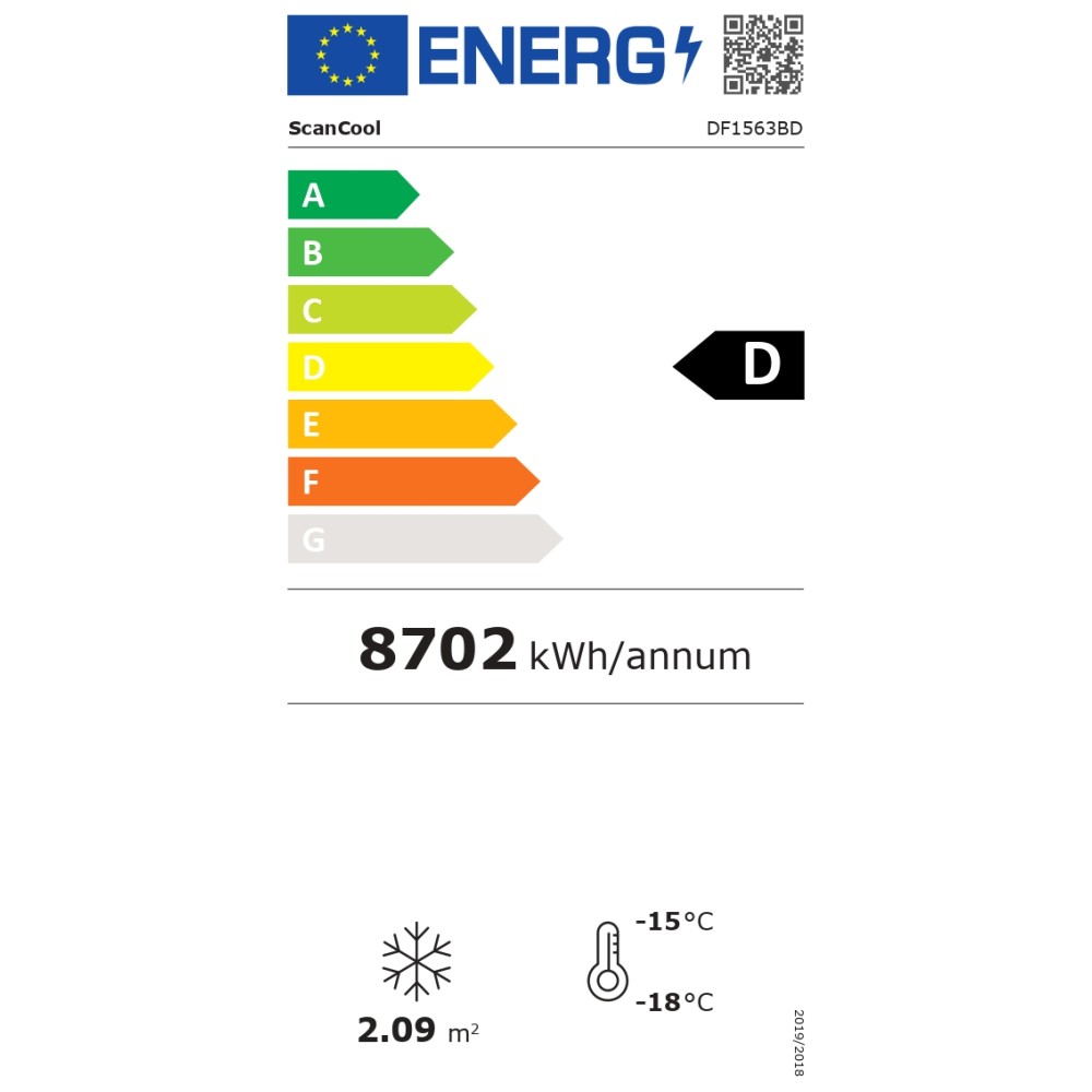 Display freezer DF 1563 BD