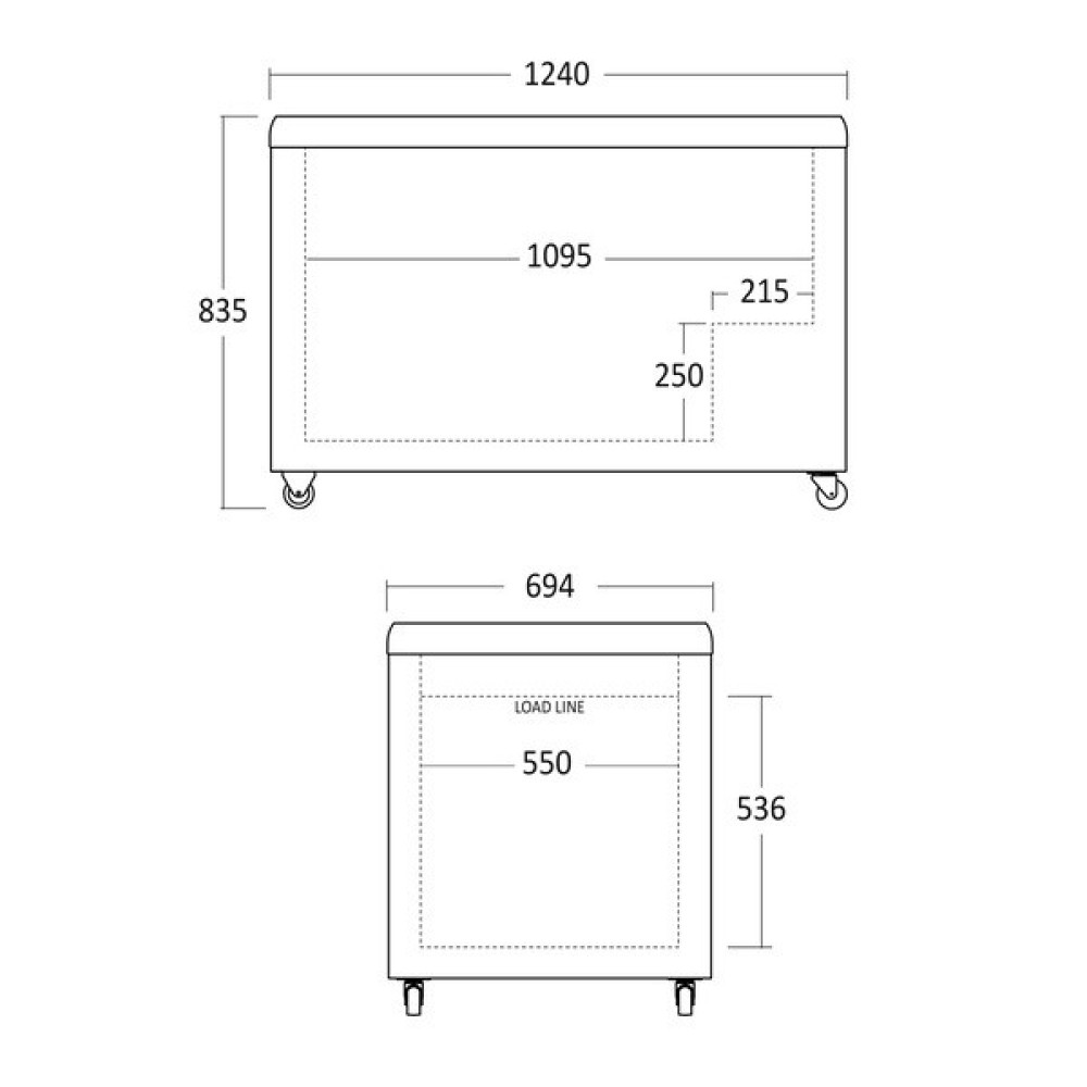 Vitrine à glace IC410D