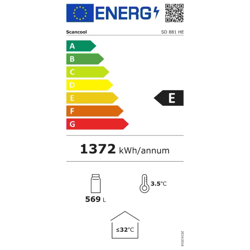 Refroidisseur vertical SD881BHE