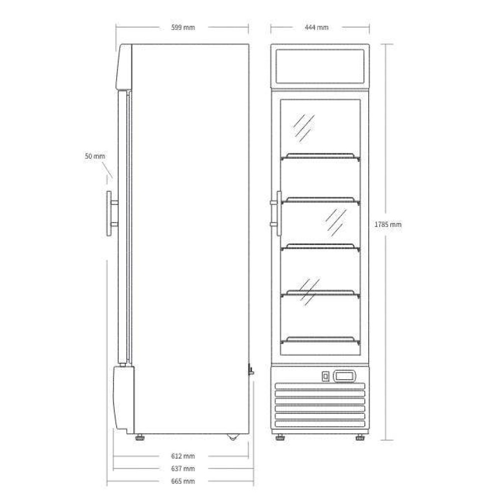 Display freezer SF217BE