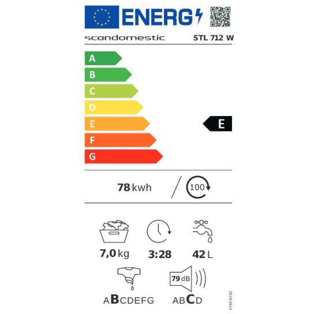 Machine à laver STL 712 W