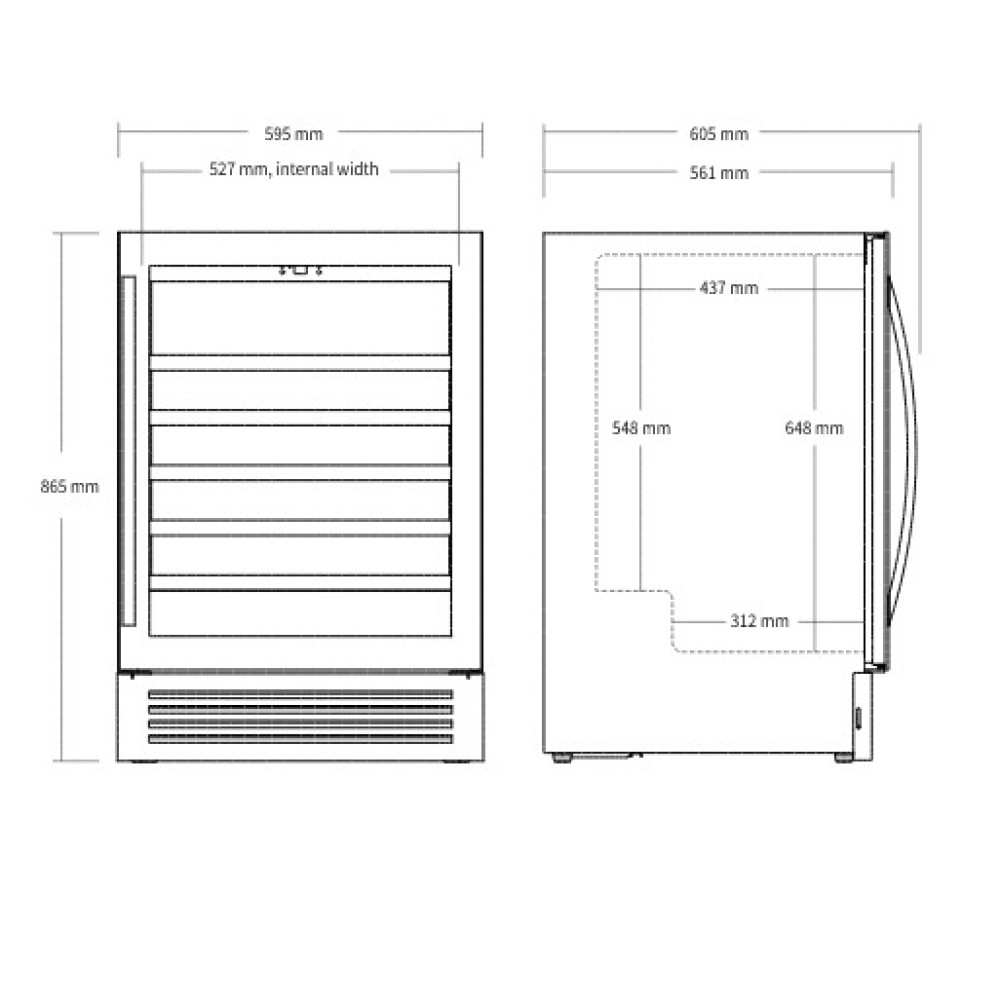 Wine cooler SV81B