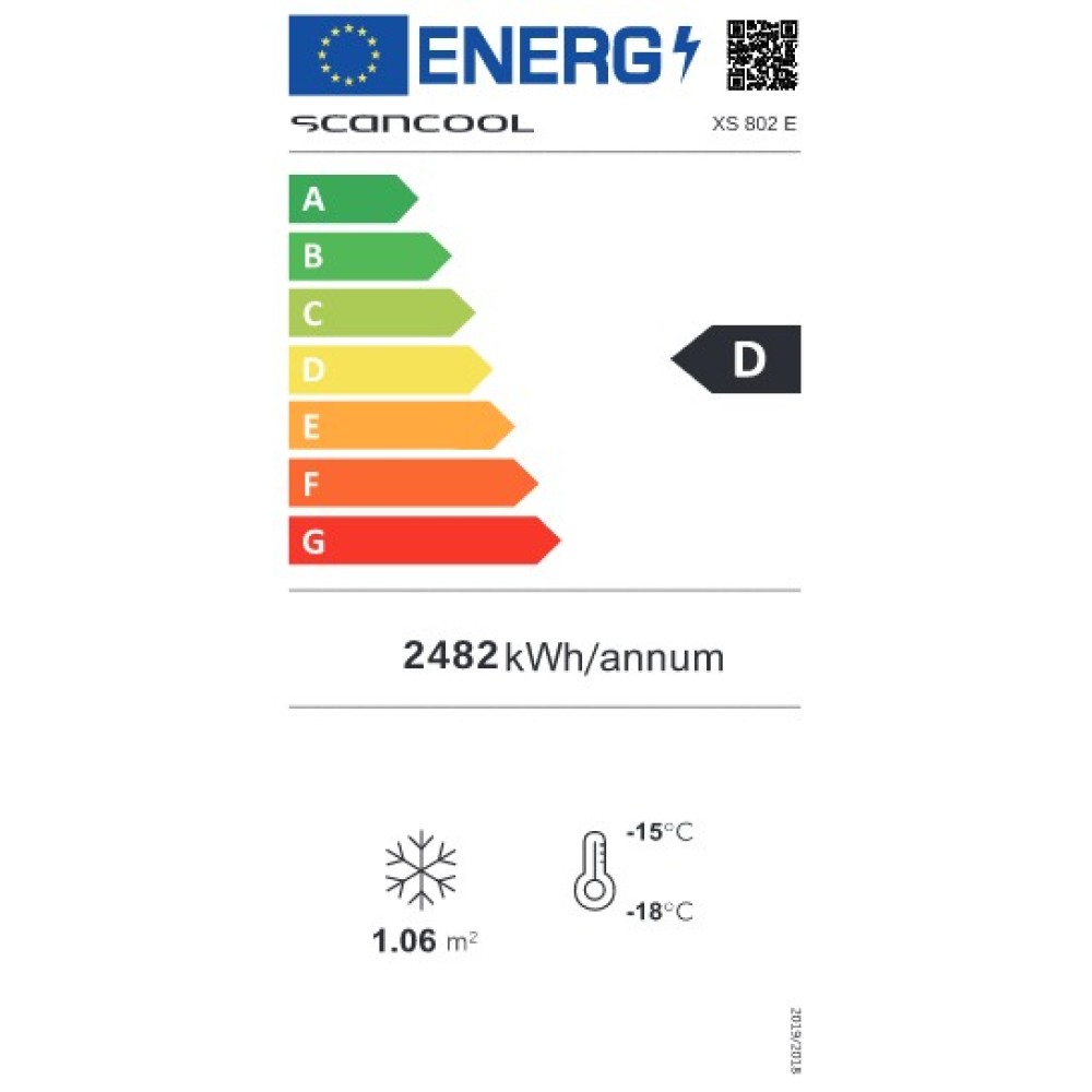 Freezing display XS802E