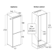 Réfrigérateur encastrable BIC 336 W