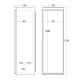 Built-in refrigerator BIK 343 W