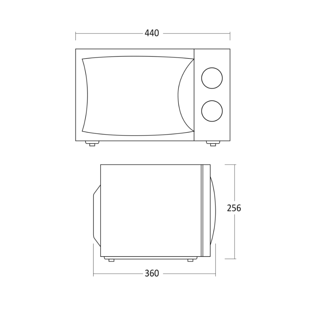 Microwave oven MIG 20 B