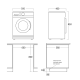 Washing machine WAH 1506 W