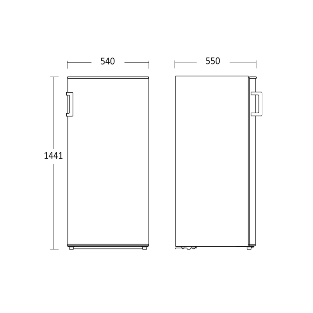 Šaldytuvas SKS 262 W