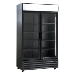 Showcase with hinged doors SD802BHE