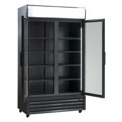 Showcase with hinged doors SD802BHE