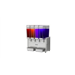 Cold beverage dispenser 4x9L