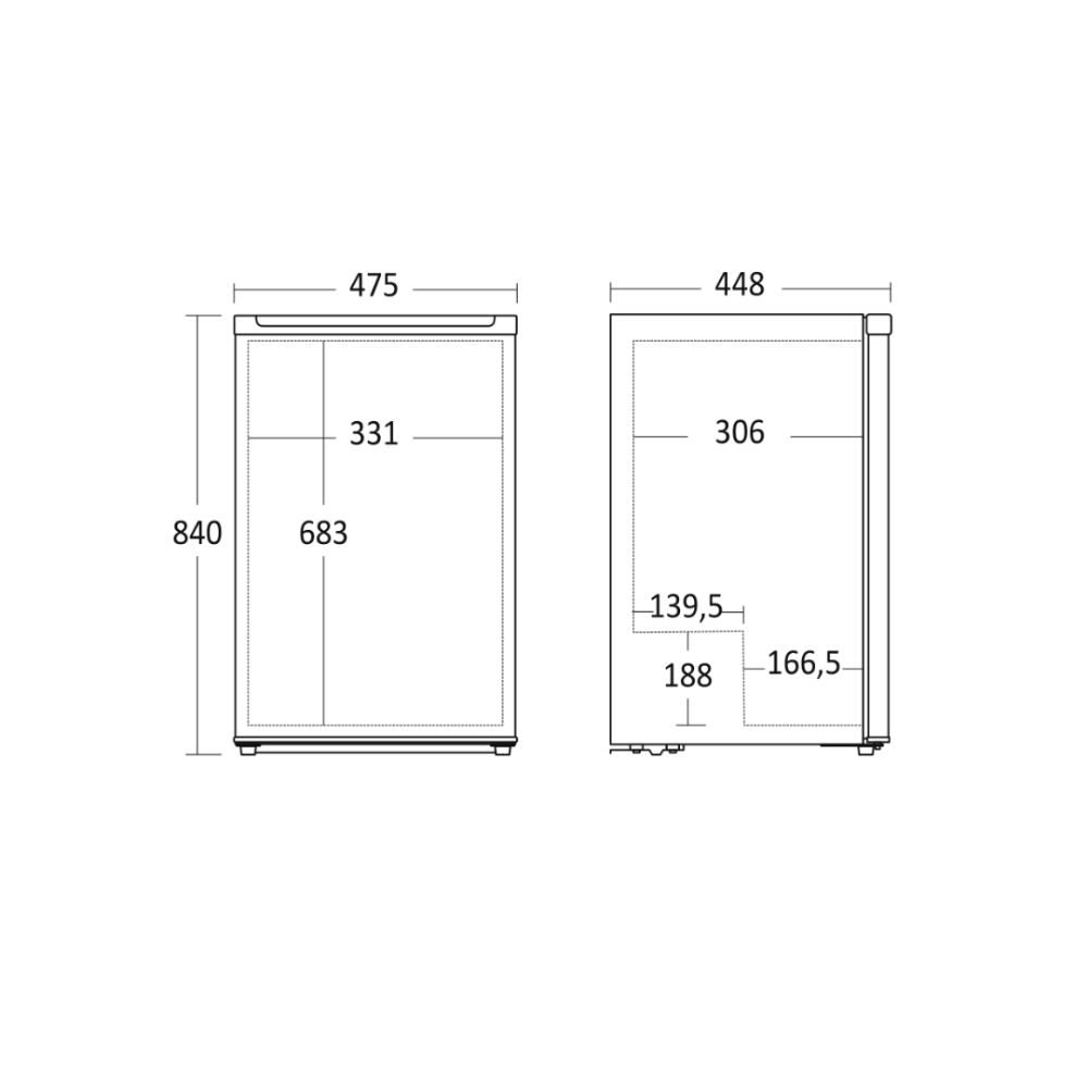 Congélateur SFS 61 W