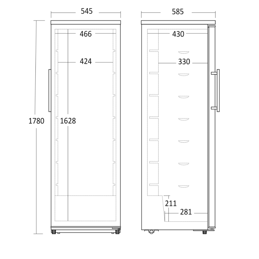 Refrigerator KK 366 E