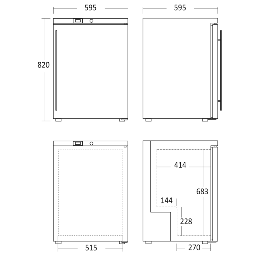 Refrigerator SK 145 E