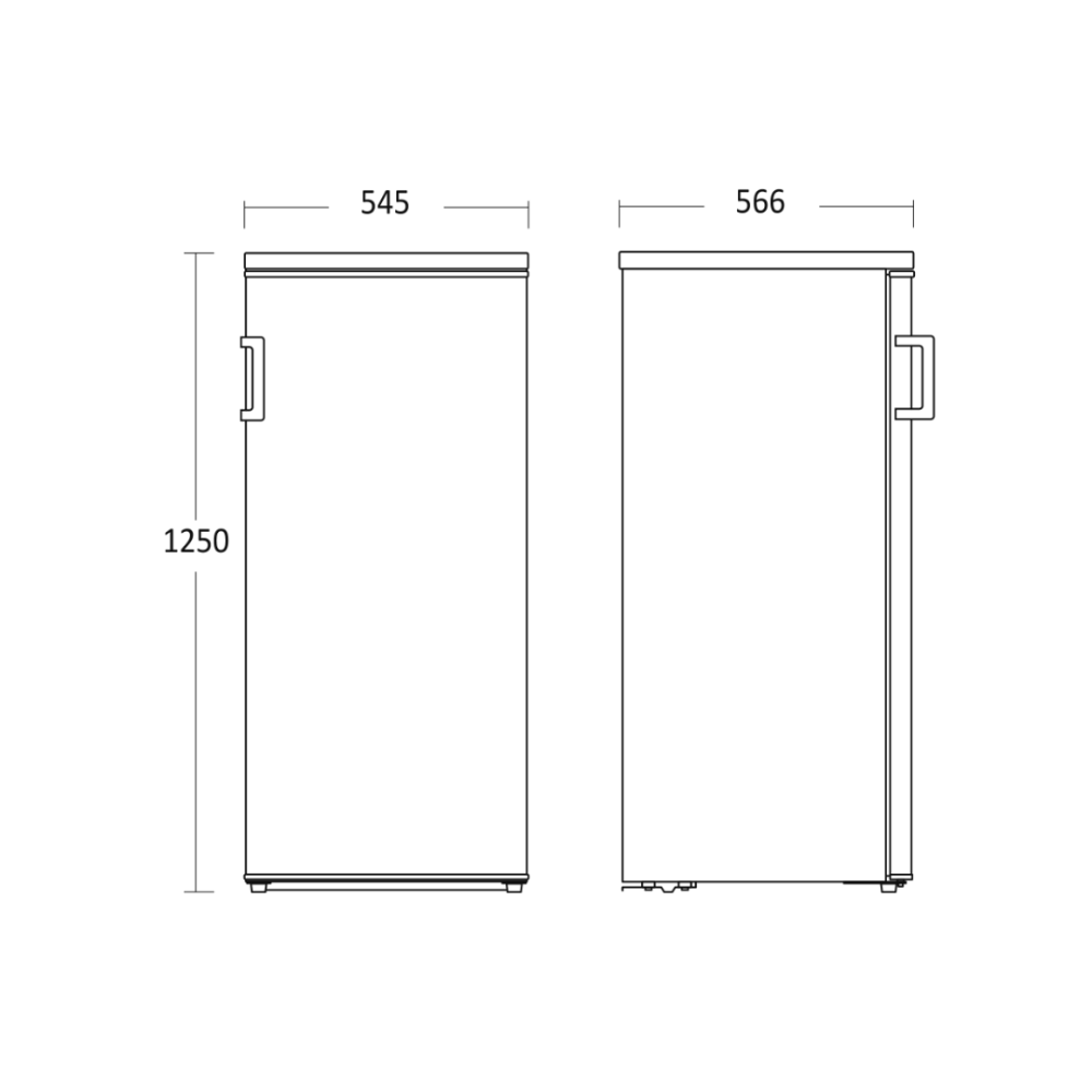 Šaldiklis SFS 170 W