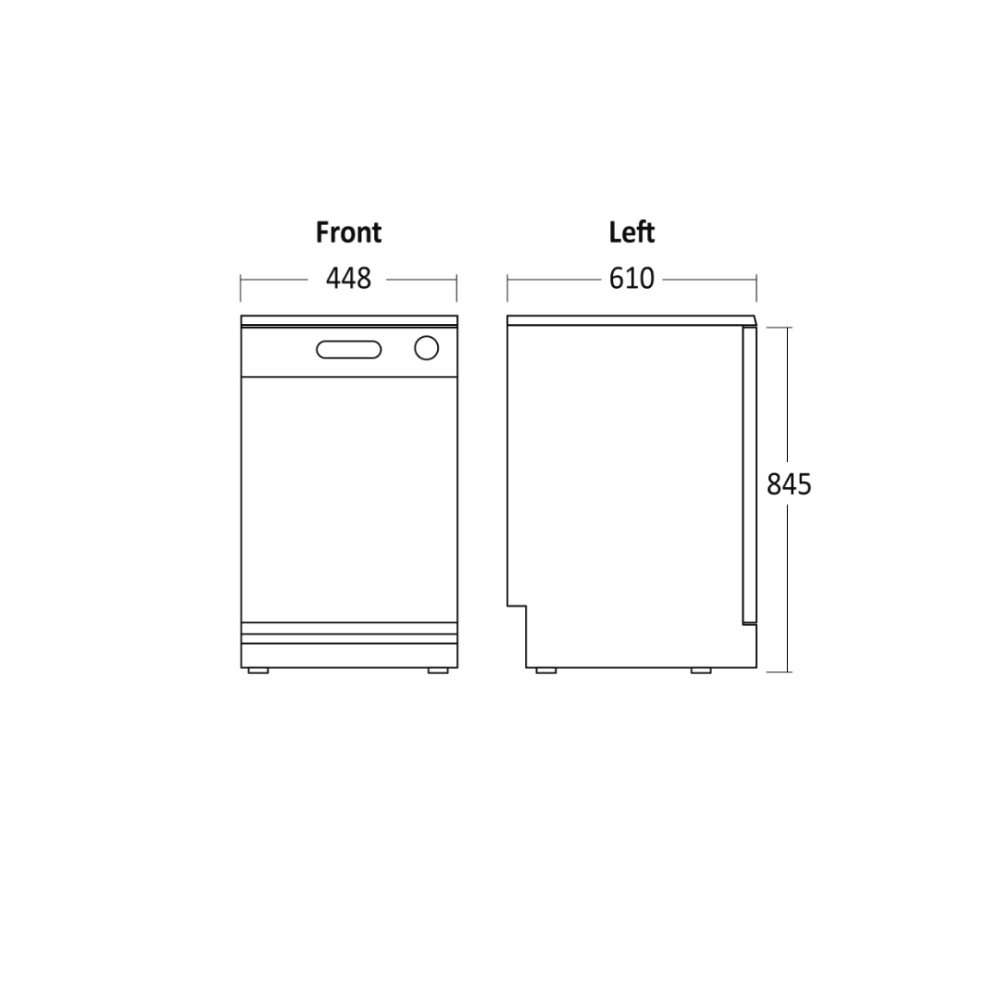 Dishwasher SFO 4502 W