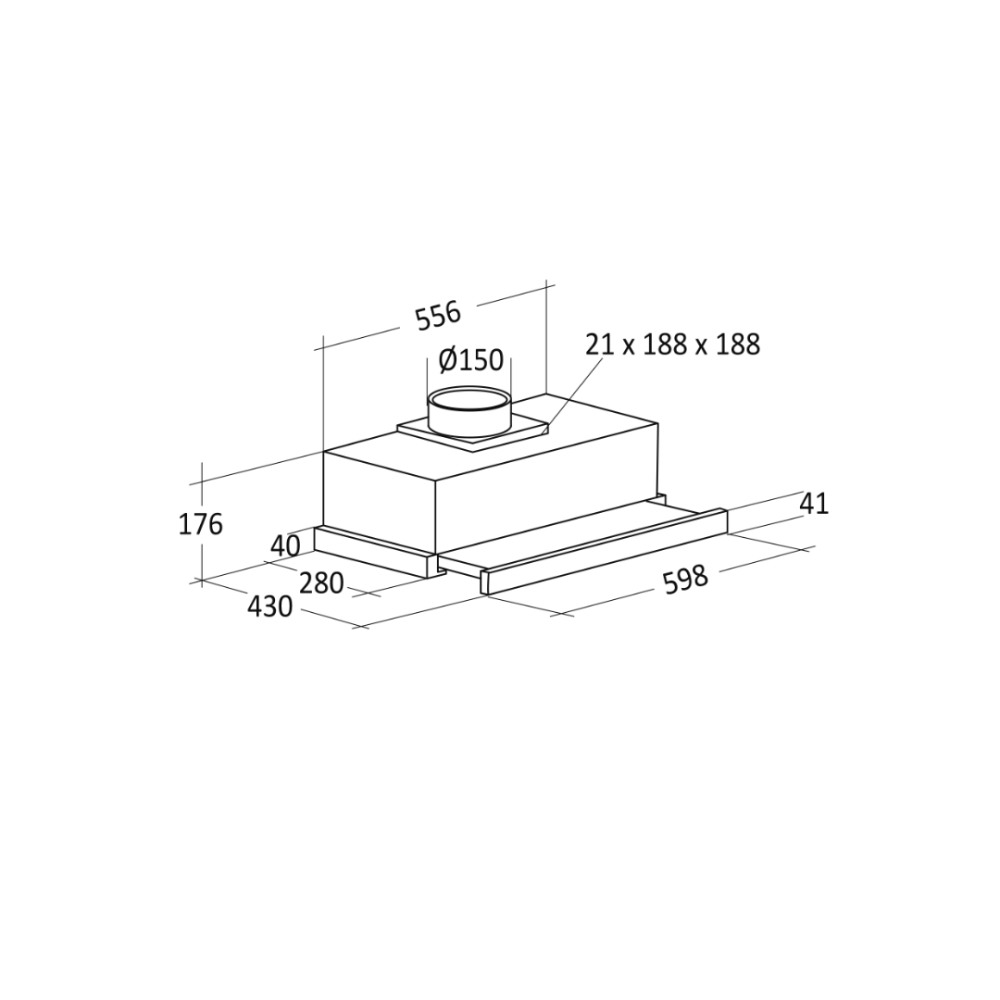 Cooker Hood EMV 102-1