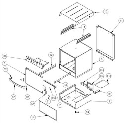 DISHWASHER EXPLODED VIEWS - SPARE PARTS