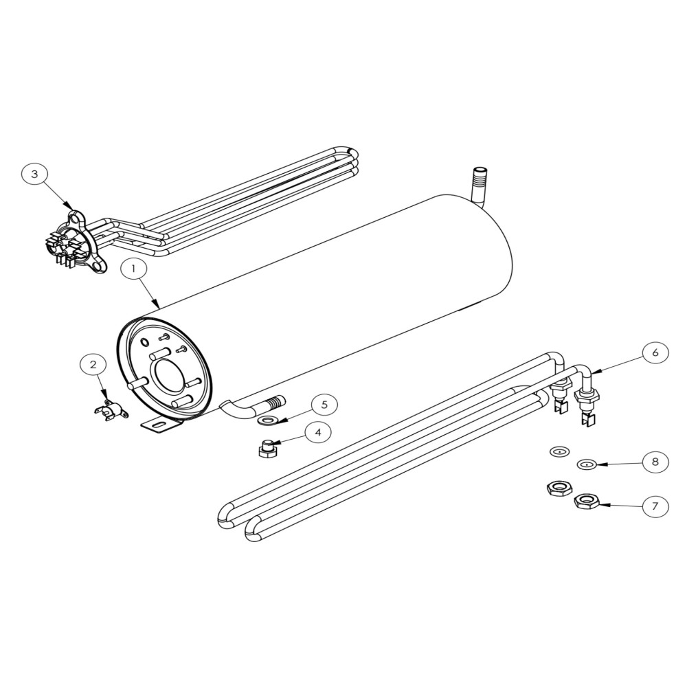 DISHWASHER EXPLODED VIEWS - SPARE PARTS