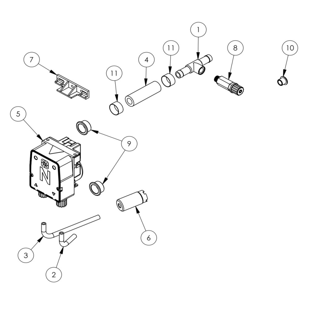 DISHWASHER EXPLODED VIEWS - SPARE PARTS