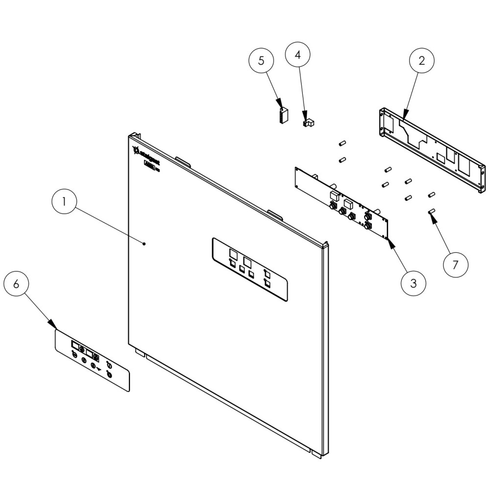 DISHWASHER EXPLODED VIEWS - SPARE PARTS