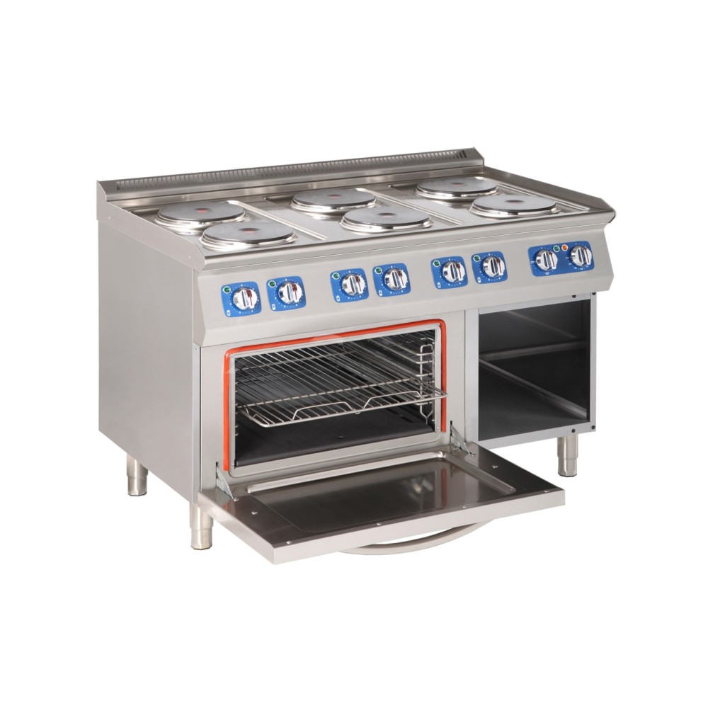 Cuisinière électrique avec four 21,1 kW