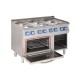 Electric stove with oven 21,1 kW