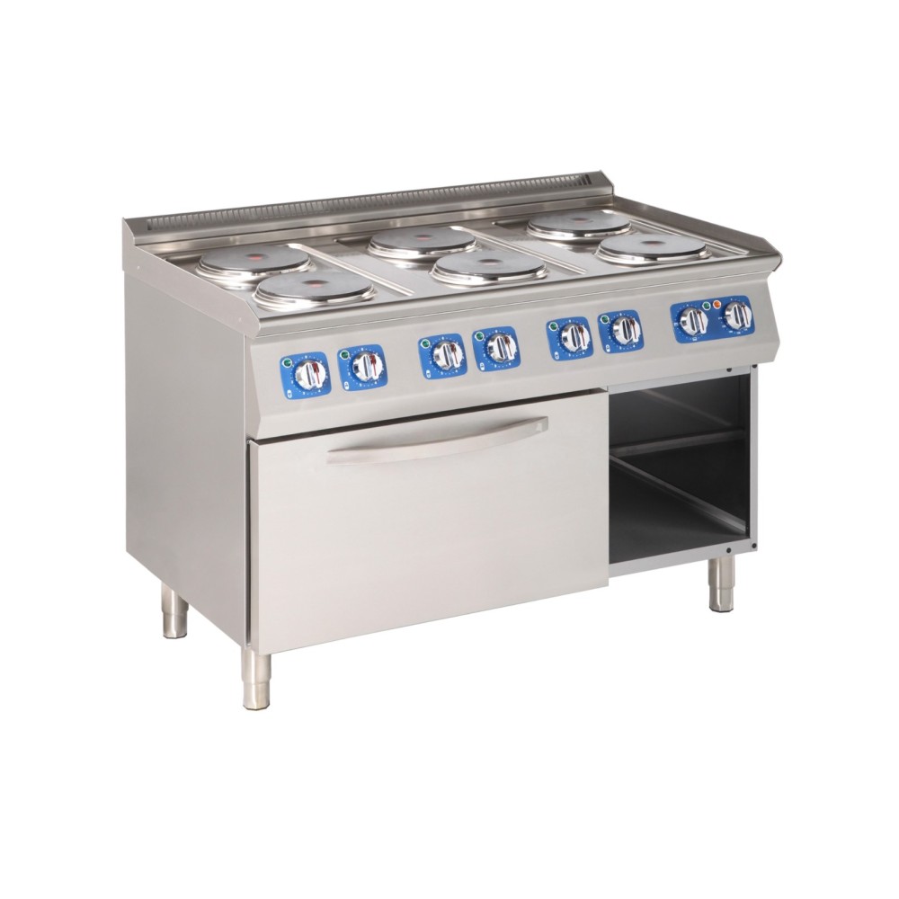 Electric stove with oven 21,1 kW