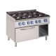 Gas stove with gas oven 59.4 kW