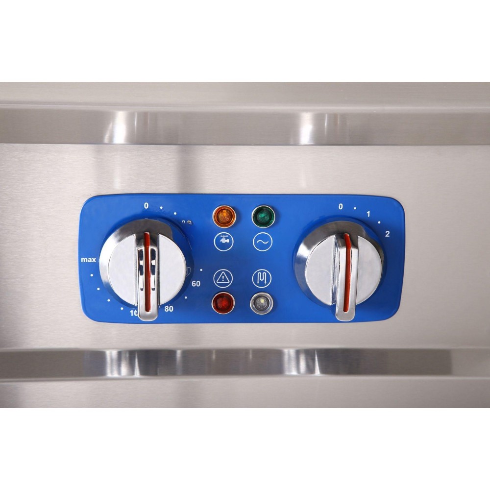 Electric boiling pan with autoclave 200 liters