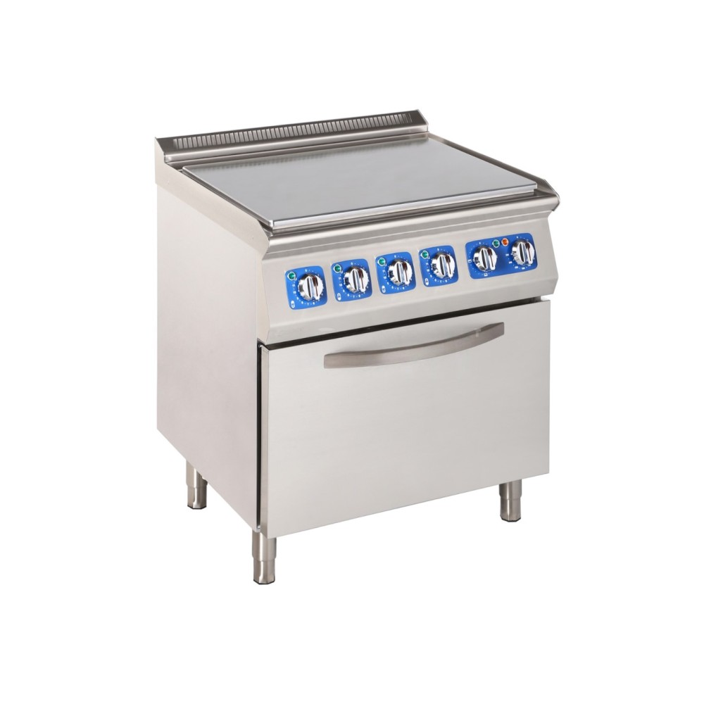 Electric solid top on electric oven 15,5 kW