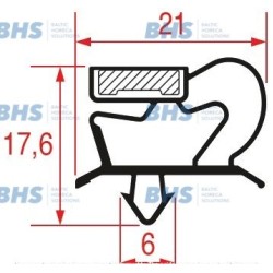 SNAP-IN GASKET 390x305 mm